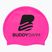 Swimming cap BuddySwim BLogo Silicone pink