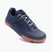 Men's platform cycling shoes Crankbrothers Stamp Lace navy blue and brown CR-STL04281A105
