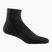 Men's Darn Tough Hiker Quarter onyx black trekking socks