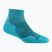 Women's Darn Tough Element cyan running socks