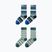 Children's socks Reima Parit 2 pack stone green
