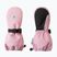 Children's ski gloves Reima Ote grey pink