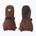 Children's ski gloves Reima Ote umber brown