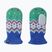 Children's winter gloves Reima Lapanen sparkly blue