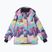Children's ski jacket Reima Kiiruna grey pink