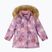 Children's winter jacket Reima Muurame grey pink