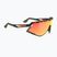 Rudy Project Defender black matte/olive orange/multilaser orange sunglasses