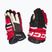 Hockey gloves CCM Tacks XR80 SR Gloves black/red/white