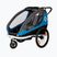 Hamax Traveller Twin bicycle trailer blue/grey