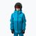 Helly Hansen Alpha cerulean blue children's ski jacket