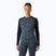 Women's thermal active sweatshirt Helly Hansen Lifa Merino Midweight Graphic Crew navy nordic rose aop
