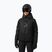 Women's ski jacket Helly Hansen Valdisere 3.0 black embossed stripes