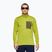 Men's trekking sweatshirt NORRONA Femund Warm1 Zip Neck golden lime/olive night