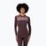 Women's thermal sweatshirt KARI TRAA Ines cocoa powder