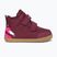 Children's barefoot shoes Viking Alv Barefoot Mid 2V Waterproof burgundy