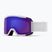 Ski goggles Smith Squad white vapor/chromapop everyday violet mirror/clear