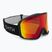 Ski goggles Smith Blazer black/red sol-x mirror