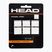 HEAD Padel Pro racquet wraps 3 pcs white.