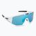 Bliz Vision S3 matt white/smoke blue multi bike glasses