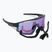 Bliz Fusion Nano Optics Nordic Light S2 matt black/begonia/violet blue multi cycling glasses