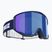 Bliz Spark dark blue/brown&blue ski goggles