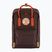 Urban backpack Fjällräven Kanken Koncept Laptop 15" 18 l black oak/rowan red