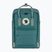 Urban backpack Fjällräven Kanken Koncept Laptop 15" 18 l teal/frost green