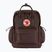 Urban backpack Fjällräven Kånken Outlong 18 l black oak