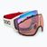 Ski goggles POC Zonula rouge/blanc/partly sunny blue