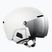 Ski helmet POC Obex Visor Hydrogen white matt/clarity u/partly sunny/silver