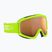 POC POCito Iris fluorescent yellow/green/partly sunny light orange children's ski goggles