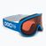 Children's ski goggles POC POCito Retina Jr S2 fluorescent blue/partly sunny light orange