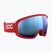 POC Fovea prismane red/partly sunny blue ski goggles