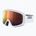 POC Opsin hydrogen white/partly sunny orange ski goggles