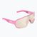 Bicycle goggles POC Aspire actinium pink translucent/clarity trail silver