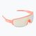 POC Do Half Blade fluorescent orange translucent cycling goggles