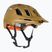 Bicycle helmet POC Axion Race MIPS cerussite kashima/uranium black metallic/matt
