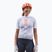 Women's cycling jersey POC Essential Road Logo hydrogen white/granite grey