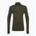 Men's Pinewood Abisko Merino Base Layer Half Zip thermal sweatshirt d.mossgreen