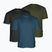 Pinewood men's T-shirts 3-Pack 3 pcs a.blue/mossgr/black