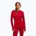 Women's thermal active sweatshirt Peak Performance Spirit Crew tech burgundy