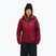 Women's down jacket Peak Performance Helium Down Hood vertical zenith/tech burgundy