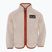 Children's fleece sweatshirt Didriksons Gibbsc 2 Fz beach beige/rust