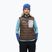 Women's gilet Peak Performance Helium Utility Down terrain tan/antarctica