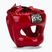 Boxing helmet Cleto Reyes With Pointed Face Nylon Bar red