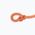 Mammut 9.8 Crag Classic climbing rope orange