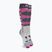 Women's ski socks X-Socks Ski Control 4.0 grey-pink XSSSKCW19W