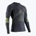 Men's thermal active sweatshirt X-Bionic Energy Accumulator 4.0 charcoal/yellow