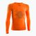 Children's thermal base layer top X-Bionic Invent 4.0 sunset orange/anthracite