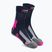 Women's socks X-Socks Trek Outdoor midnight blue/pink/lt grey melange
